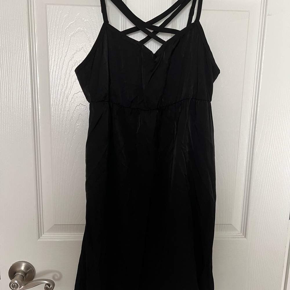 Black Strappy Dress